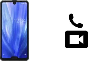 Passez des appels vidéo avec un Sharp Aquos R3