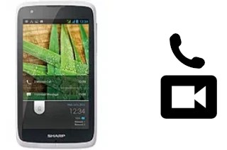 Passez des appels vidéo avec un Sharp SH530U