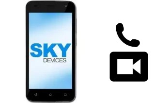 Passez des appels vidéo avec un Sky-Devices Sky Elite 4-5P