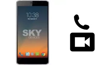 Passez des appels vidéo avec un Sky-Devices Sky Elite 6-0L Plus