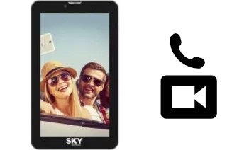 Passez des appels vidéo avec un Sky-Devices SKY Platinum 7-0