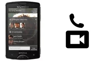 Passez des appels vidéo avec un Sony Ericsson Xperia mini