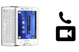 Passez des appels vidéo avec un Sony Ericsson Xperia mini pro