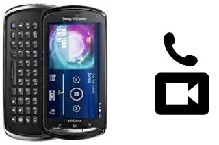 Passez des appels vidéo avec un Sony Ericsson Xperia pro