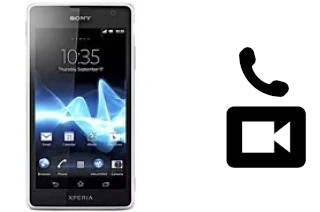 Passez des appels vidéo avec un Sony Xperia GX SO-04D