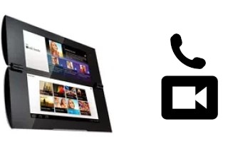 Passez des appels vidéo avec un Sony Tablet P 3G