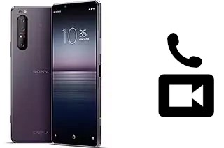 Passez des appels vidéo avec un Sony Xperia 1 II