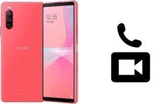 Passez des appels vidéo avec un Sony Xperia 10 III Lite