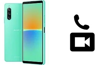 Passez des appels vidéo avec un Sony Xperia 10 IV