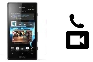 Passez des appels vidéo avec un Sony Xperia acro S