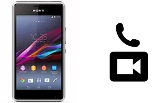 Passez des appels vidéo avec un Sony Xperia E1