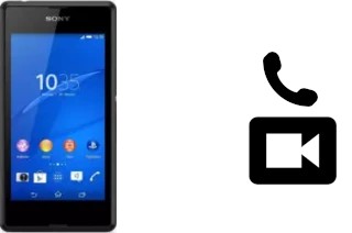 Passez des appels vidéo avec un Sony Xperia E3 4G