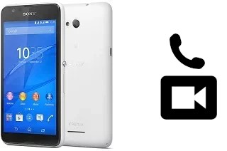 Passez des appels vidéo avec un Sony Xperia E4g Dual