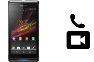 Passez des appels vidéo avec un Sony Xperia L