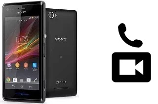 Passez des appels vidéo avec un Sony Xperia M