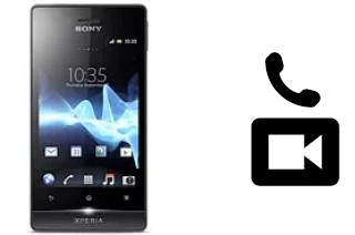 Passez des appels vidéo avec un Sony Xperia miro