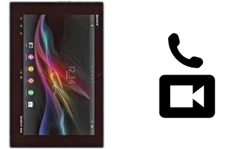 Passez des appels vidéo avec un Sony Xperia Tablet Z LTE