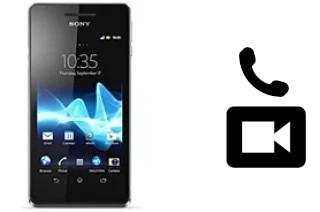 Passez des appels vidéo avec un Sony Xperia V