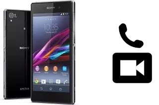 Passez des appels vidéo avec un Sony Xperia Z1