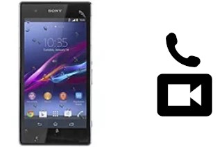 Passez des appels vidéo avec un Sony Xperia Z1s