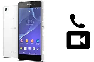 Passez des appels vidéo avec un Sony Xperia Z2