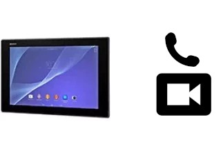 Passez des appels vidéo avec un Sony Xperia Z2 Tablet Wi-Fi