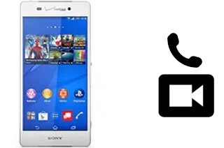 Passez des appels vidéo avec un Sony Xperia Z3v