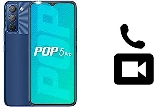 Passez des appels vidéo avec un Tecno Pop 5 Pro