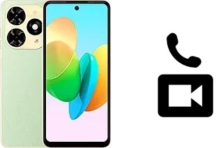 Passez des appels vidéo avec un Tecno Spark 20P