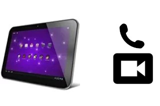 Passez des appels vidéo avec un Toshiba Excite 10 SE