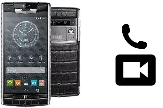 Passez des appels vidéo avec un Vertu Signature Touch