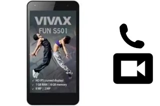 Passez des appels vidéo avec un Vivax Fun S501