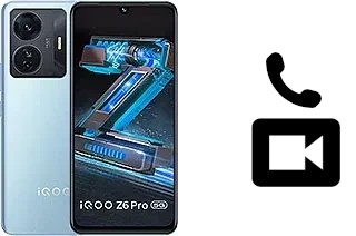 Passez des appels vidéo avec un vivo iQOO Z6 Pro