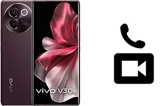 Passez des appels vidéo avec un vivo V30e