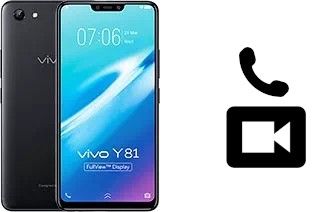 Passez des appels vidéo avec un vivo Y81