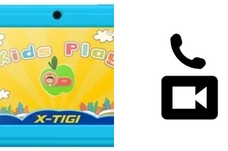 Passez des appels vidéo avec un X-TIGI KIDS Tab