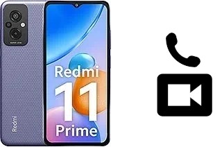 Passez des appels vidéo avec un Xiaomi Redmi 11 Prime