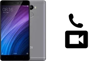 Passez des appels vidéo avec un Xiaomi Redmi 4 (China)