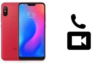 Passez des appels vidéo avec un Xiaomi Redmi 6 Pro