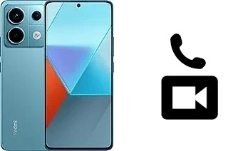 Passez des appels vidéo avec un Xiaomi Redmi Note 13 Pro