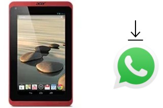 Comment installer WhatsApp dans un Acer Iconia B1-721