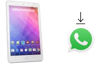 Comment installer WhatsApp dans un Acer Iconia One 8 B1-820