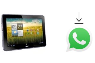 Comment installer WhatsApp dans un Acer Iconia Tab A700