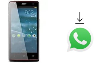 Comment installer WhatsApp dans un Acer Liquid E3