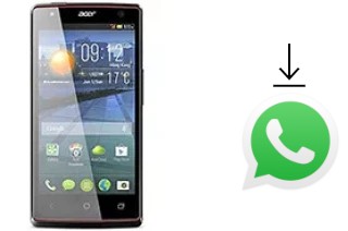 Comment installer WhatsApp dans un Acer Liquid E3 Duo Plus