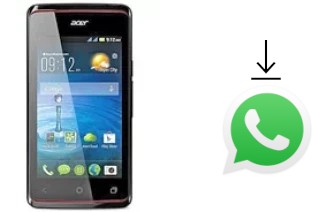 Comment installer WhatsApp dans un Acer Liquid Z200