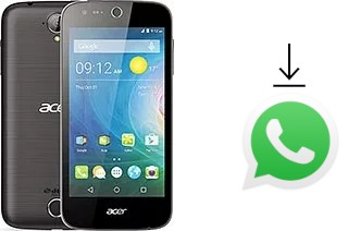 Comment installer WhatsApp dans un Acer Liquid Z320