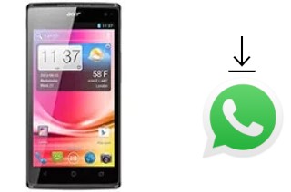 Comment installer WhatsApp dans un Acer Liquid Z5