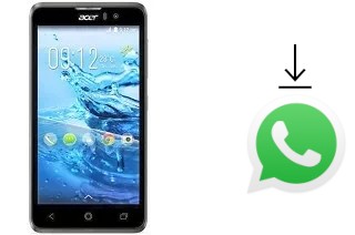 Comment installer WhatsApp dans un Acer Liquid Z520