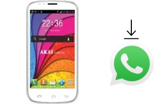 Comment installer WhatsApp dans un Akai Aristo